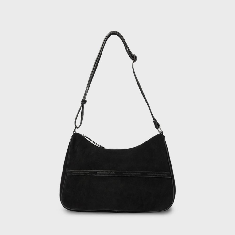 Homeboi Sport Club Outbag Cross Suede - Black
