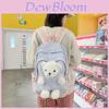 Street Fashion Womens Backpack Large Capacity Nylon Laptop Compartment For College Daily Use
