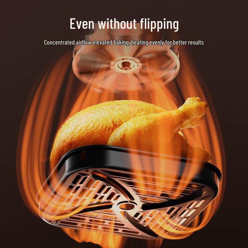 SUPOR 6L Automatic No-Flip Air Fryer with Steam Bake CN Plug (adapter Included)