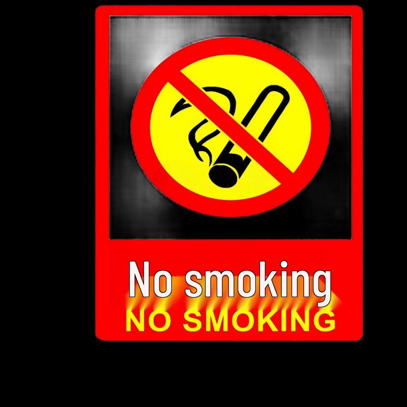 Brangdy PVC No Smoking Safety Sign