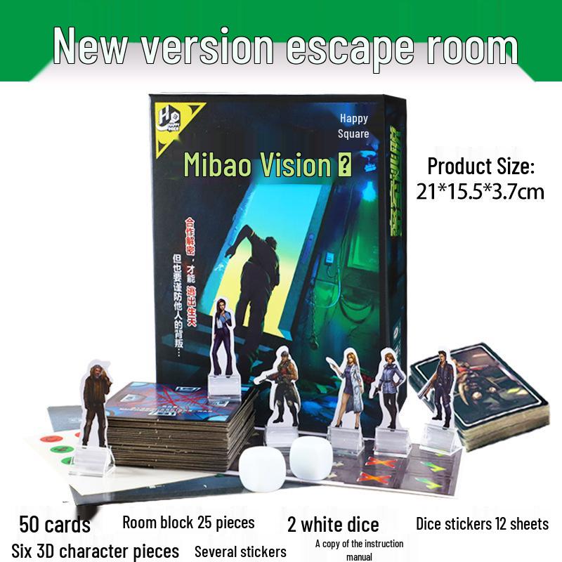 Rapid Escape Strategy: Family Party Tabletop Game for Kids and Adults