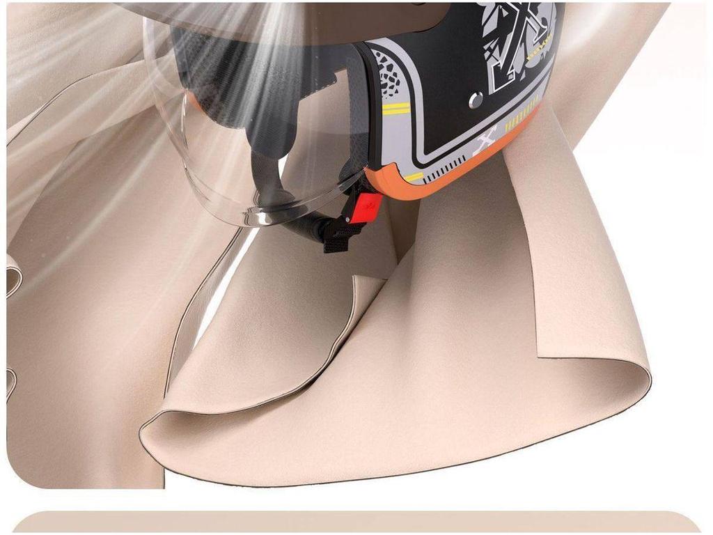 Certified 3C Electric Vehicle Helmet with Winter Ear Protection and Hidden Visor