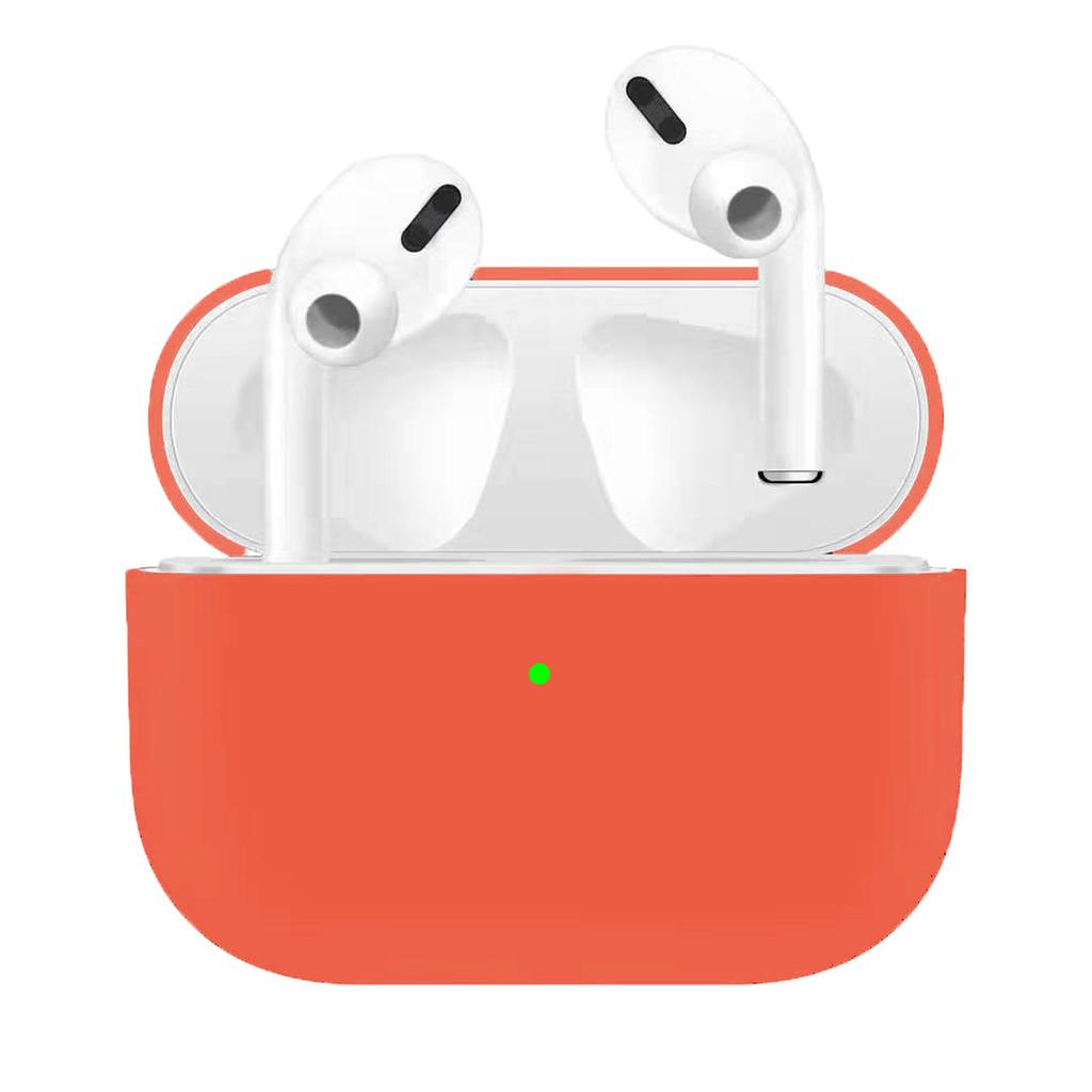 Applicable to 2026 silicone ultra-thin split earphone cover Apple earphone AirPods PRO solid color earphone cover