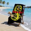 Cobra Kai Fashion Beach Towel: Ideal for Summer Adventures Soft, absorbent and quick drying suitable for swimming and bathing