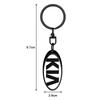 1Pcs 3D Metal Car Keychain Keyring Key Holder Couple Gifts Pendant For KIA Cerato Sportage R K2 K3 K5 K6 K7 K8 RIO 3 4 sorento picanto