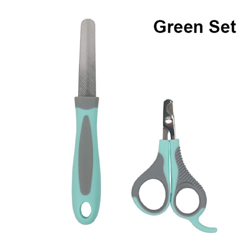 

Professional Pet Nail Clipper Sharp Safety and Cleaning Tool With File 2PCS Pet Care Supplies Pet Toe Nail Clipper Nail File Set
