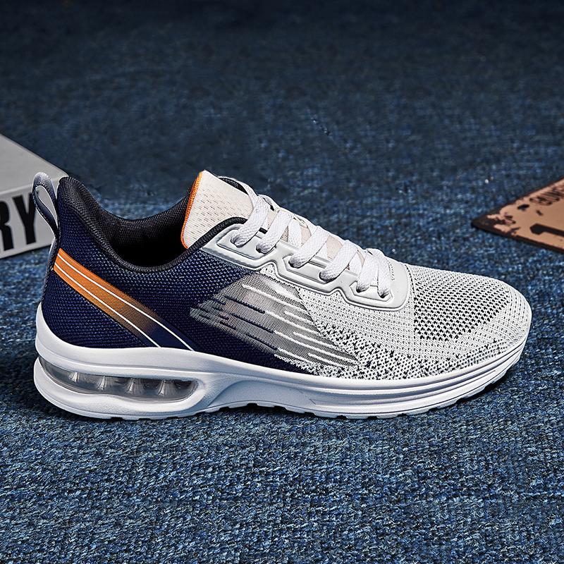 Męskie buty codzienne, modne, trampki, letnie, z siateczki, oddychające, tenisowe, antypoślizgowe, do biegania, elastyczne, wygodne