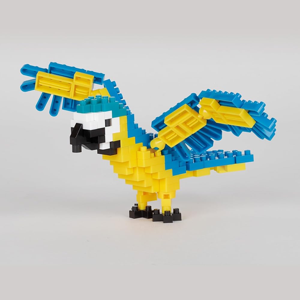 Nanoblock Rurikon Gnko NBC_343 Building Block Set with Colorful Pieces and Detailed Design