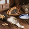 Exquisite Japanese Cuisine Restaurant Ceramic Tableware Sushi Sashimi Plate Cold Dish Plate Small Dish Oyster Cuttlefish Plate