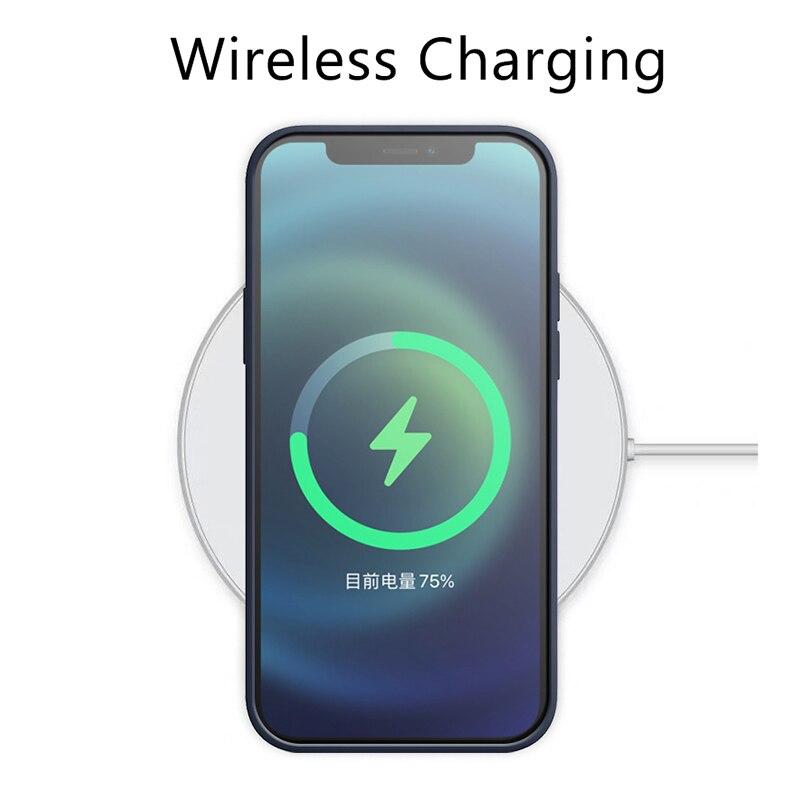 Husă de lux din silicon lichid pentru iPhone 13 11 12 Pro Max X XS XR XS Max 8 7 Plus SE 2020 Husă de protecție moale cu acoperire completă