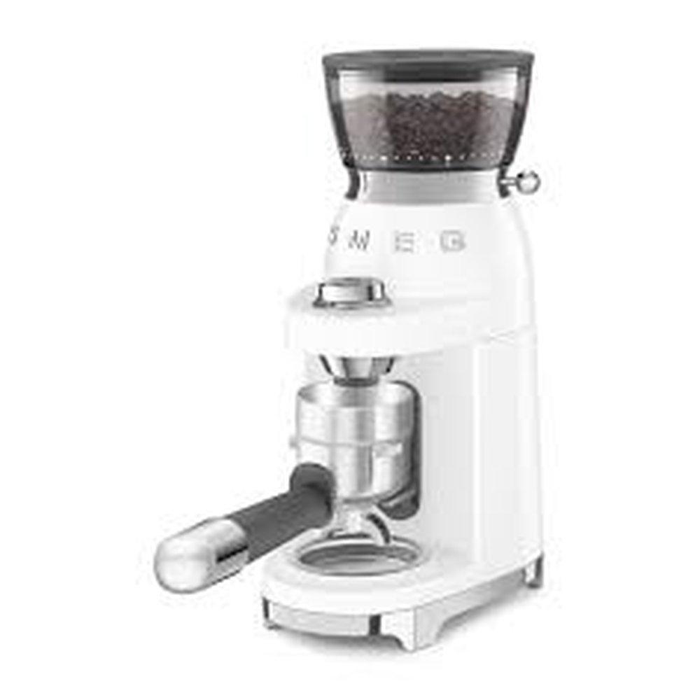 Smeg CGF03WHEU Coffee Grinder 150W White