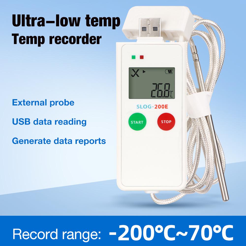 2025 -30°C~70°C Temperature Data Logger 65000 Points USB Report  Repeated use USB 2.0 Recorder Temp Analyzer NTC for Cold Chain