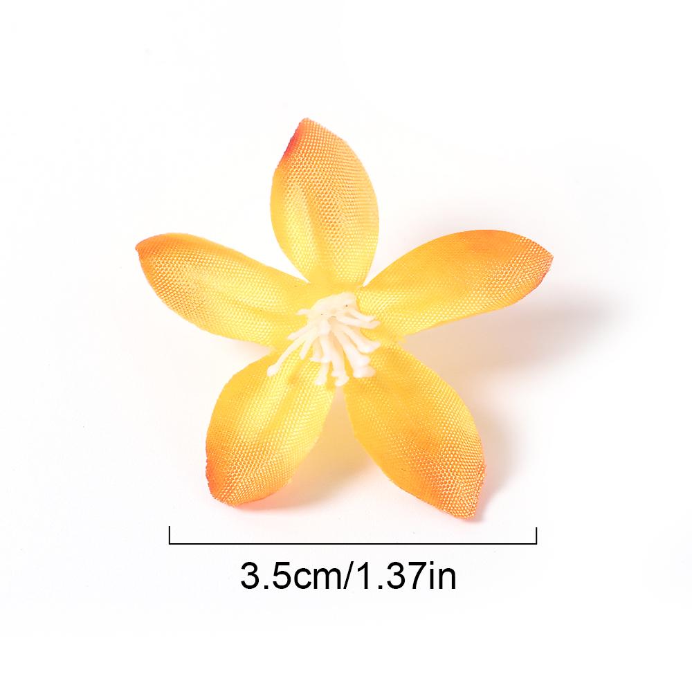 50/100 Stück Fünf-Sterne-Blume Künstlicher Blumenkopf Für Blumenwand Pflanze DIY Heimzimmer Dekoration Girlande Geschenk Hochzeitstischdeko