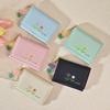 Billeteras de Diseño de Marca Patrón Floral Billeteras Pequeñas Mujeres Cuero PU Suave Mini Monedero Señoras Tarjetero Moda Monedero Femenino