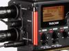 TASCAM DR-60DmkII Multi-Track Field Recorder Bundle 4-Input 4-Track with EMB Cable and Gravity Magnet Phone Holder