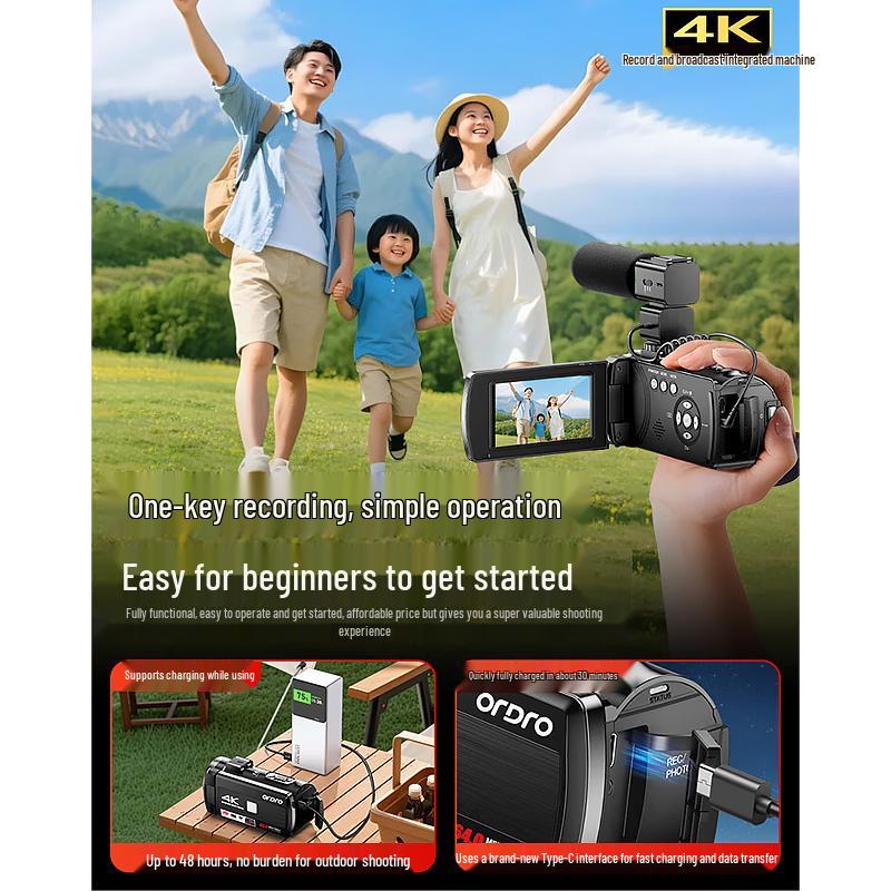 ORDRO Z36 4K Vlogging Digital Camcorder (CN Version)