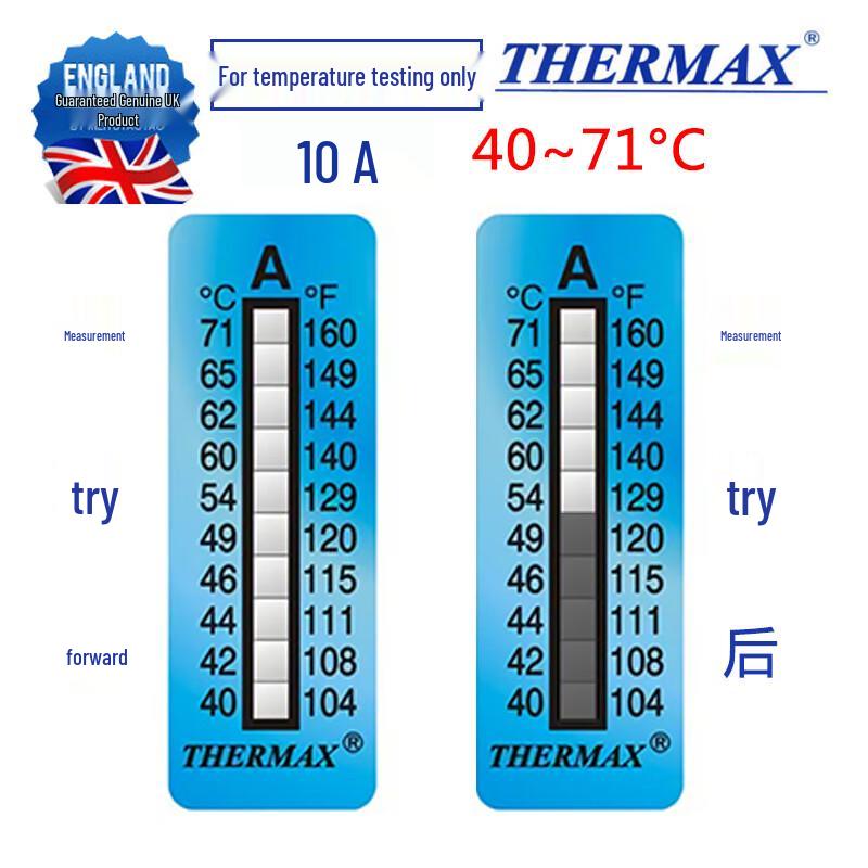 THERMAX UK Importovaný laboratorní teplotní testovací papír (CN verze)