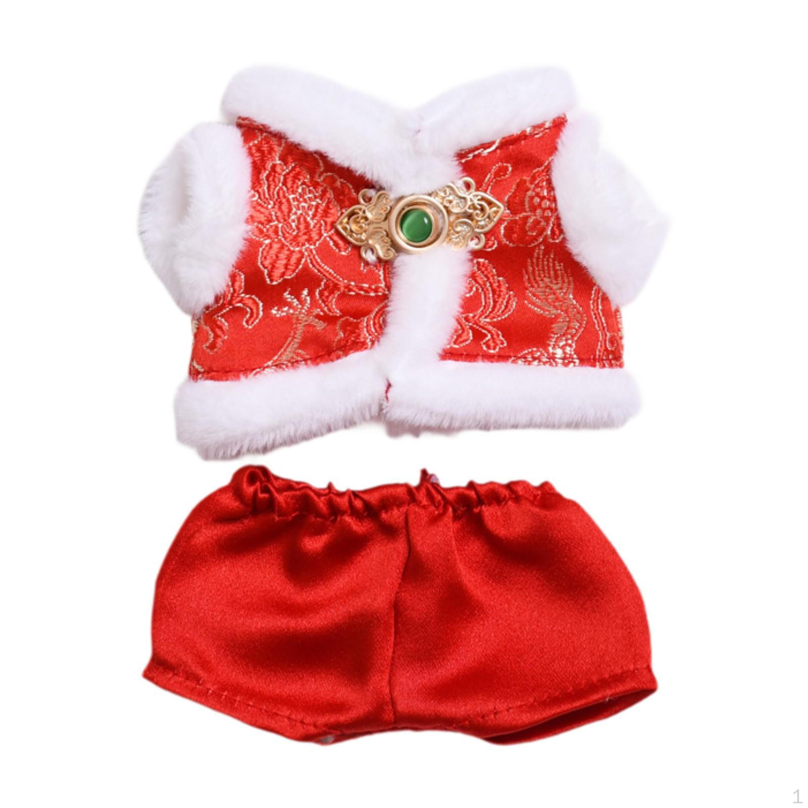 

Кукольный наряд Танг костюм, креативный набор для самостоятельного изготовления одежды для 15 см/5,91 дюйма Top Pants