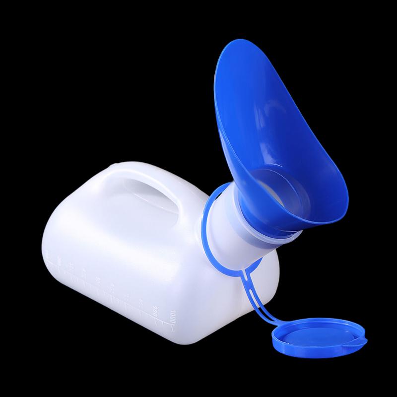 1000Ml Unisex Urinal Mobile Toilet Pee Storage Tool Large Capacity Journey Urinal Pee Bottle Thicken Car Travel Urine Bottle