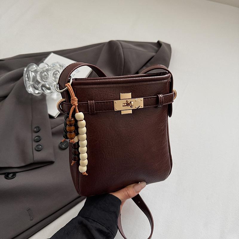 Fashion Trend Casual Kelly Bag Women's Autumn New High-end Large-capacity Shoulder Bag Versatile Messenger Bag