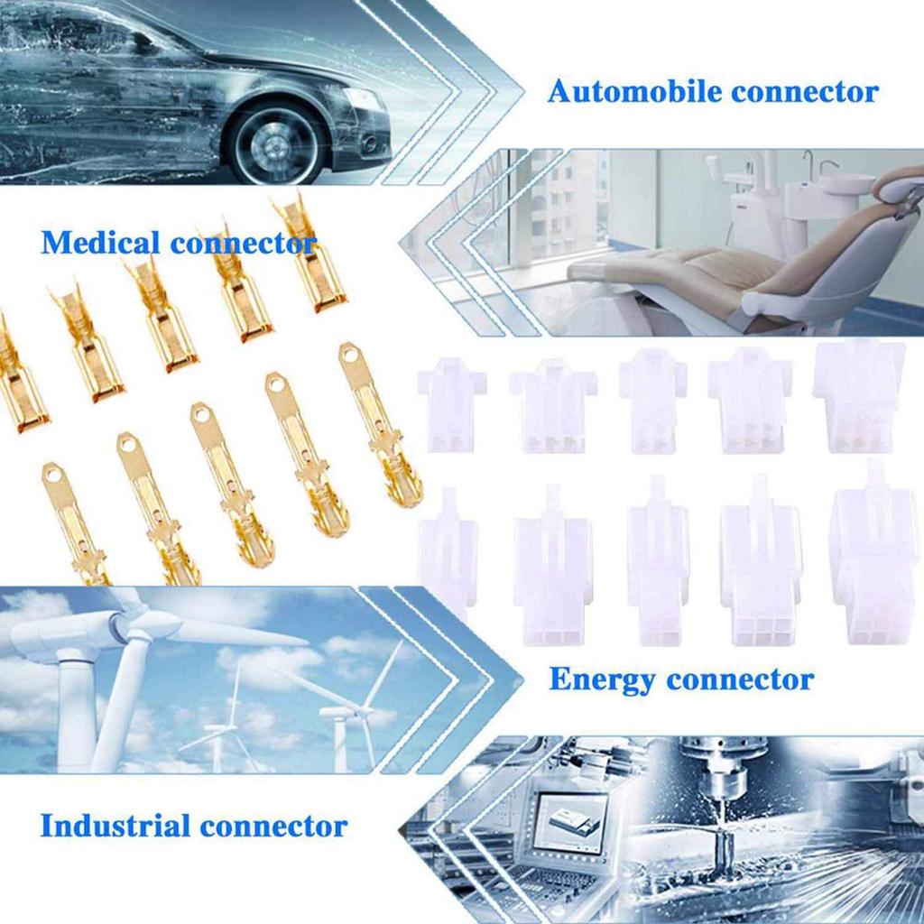 Litorange Wire Connector 480 Piece Coupler, Crimp Type, Terminal Connection, For Cars, Cars,