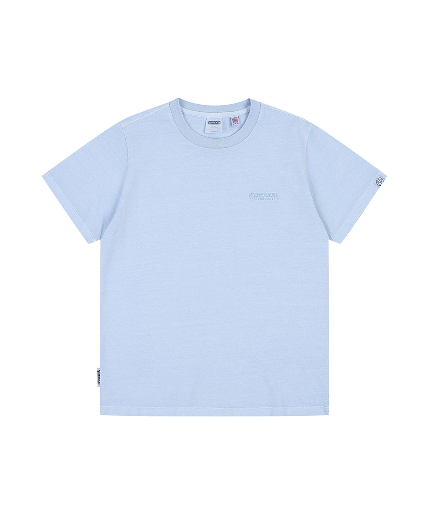 Outdoor Products W Crop Capsule Logo T-Shirts (Blue) Blue/M