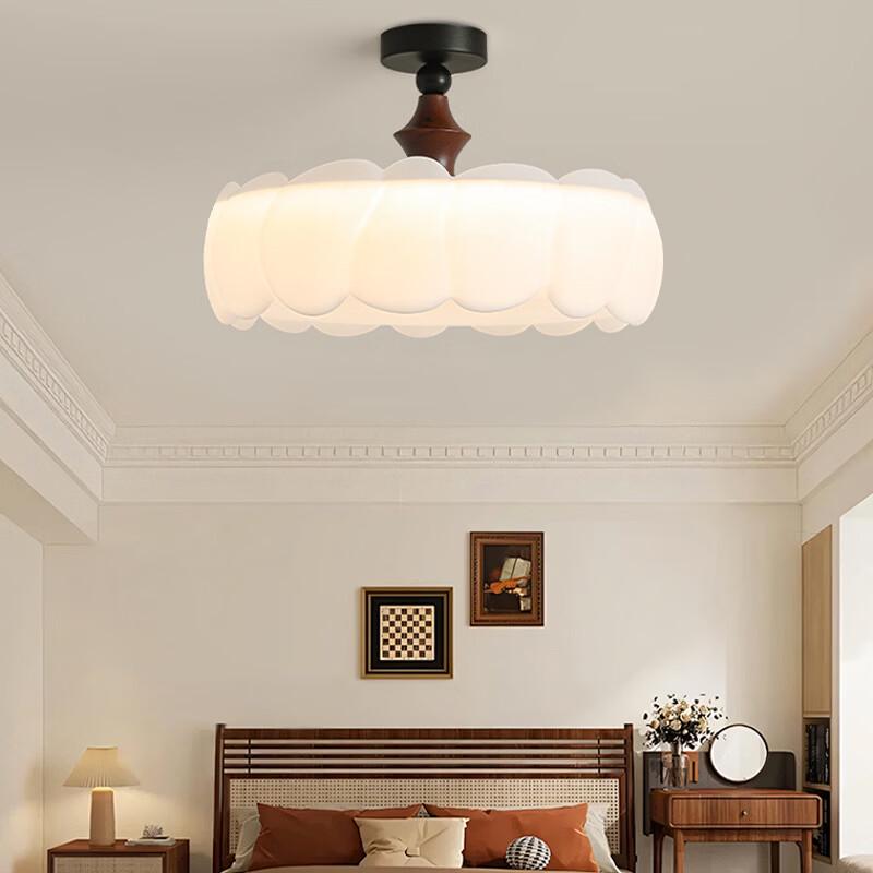 OEING French Vintage Cream Style Ceiling Lamp
