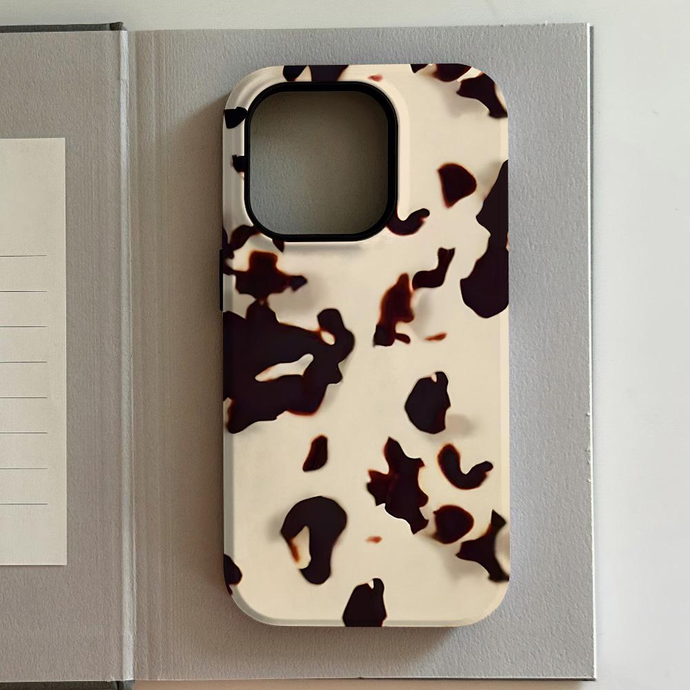 Luxury Delicate and Colorful Flowers Phone Case for iPhone 17 16 15 14 13 12 11 Air Pro Max Plus Luxury Double-layer Back Cover