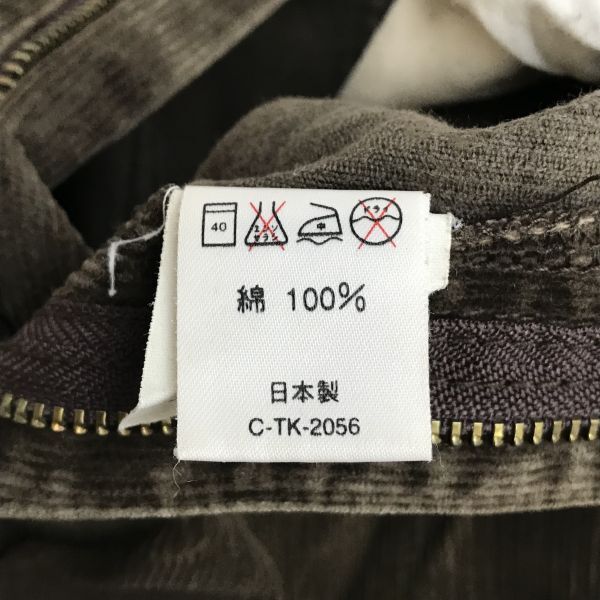 90s Vintage Lee Corduroy Pants Men W30x33 Inseam 74cm Brown trousers(USED)