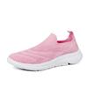 Spring Large Size Women'S Single Shoes Casual Single Shoes Overalls Sneakers Versatile Mesh Breathable Fly-Woven Shoes
