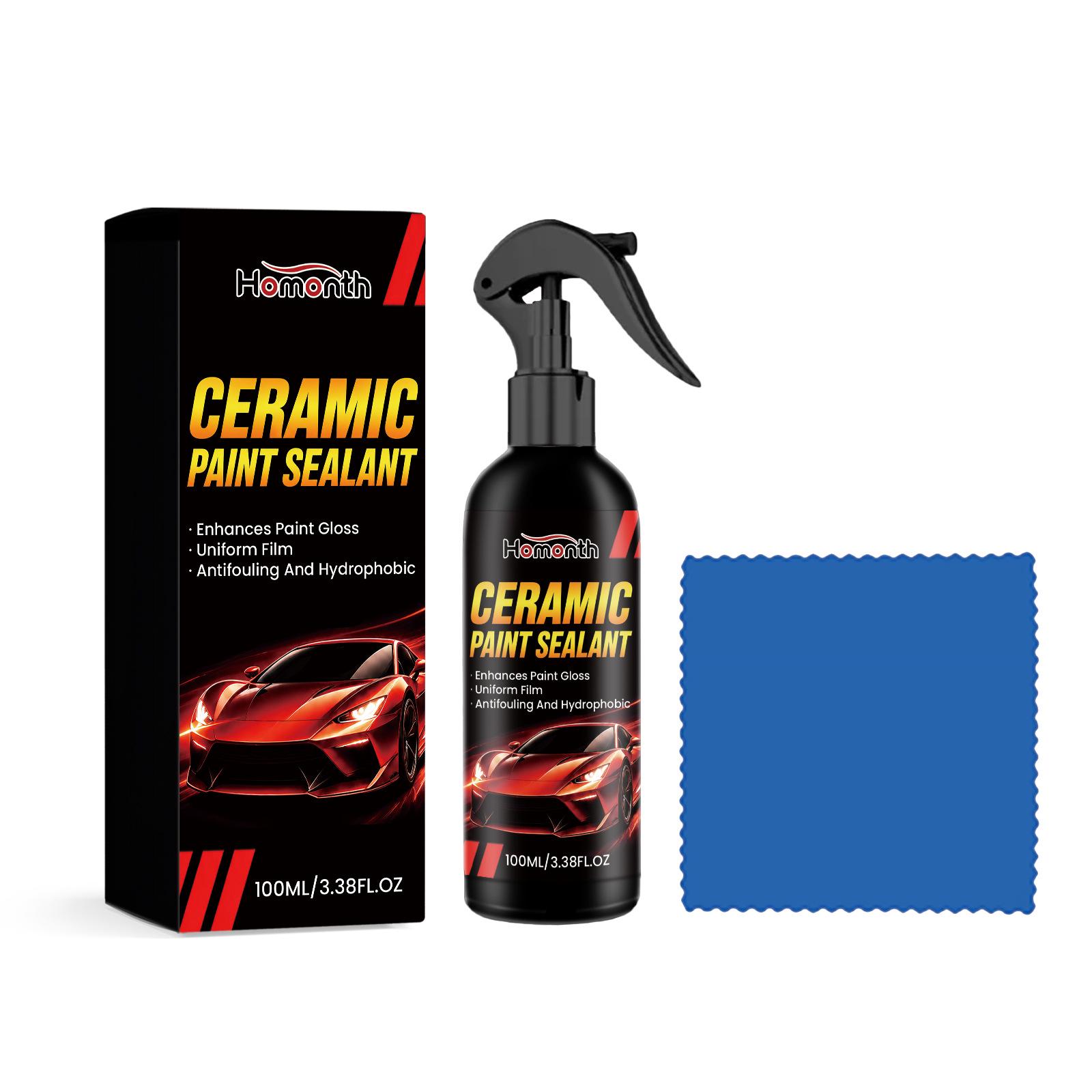 HOMONTH Nano Ceramic Car Coating Spray: Daily Paint Care & Polishing