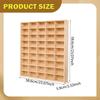 Wooden Toy Car Display Shelf Cabinet Home Party Gift Storage Rack Organizer Case for Farmhouse