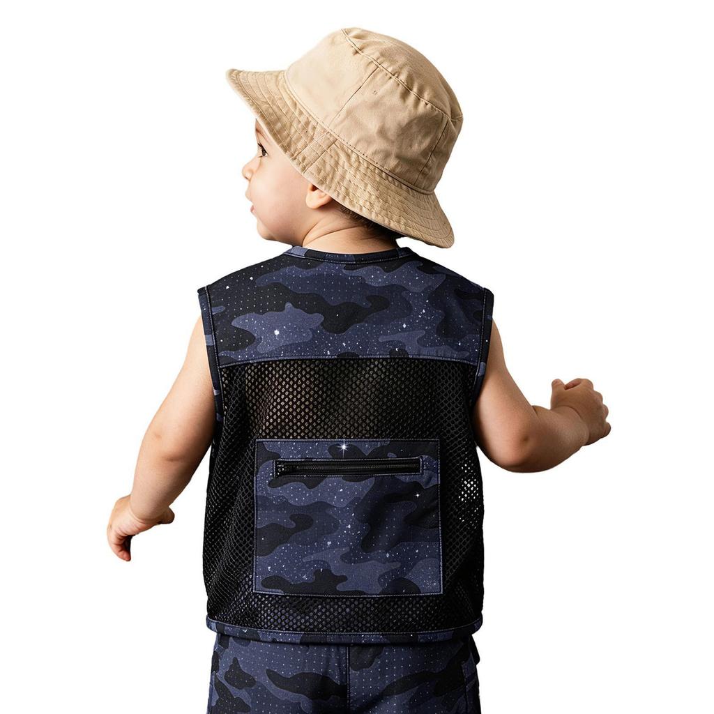 Unisex Baby Zookeeper Cargo Vest