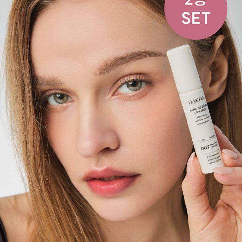 DAERA [2-piece set] Kang de Selfe Lip Kang de Selfe Lip (2-piece set)