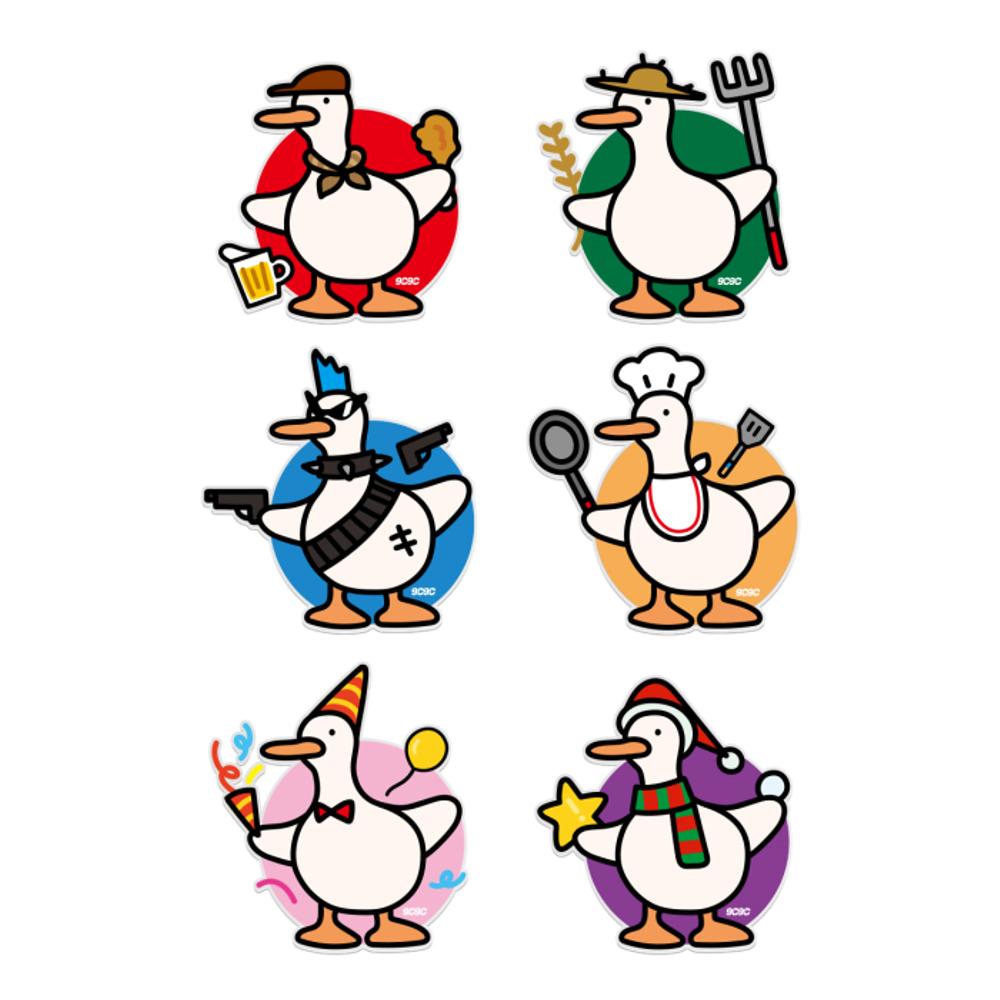 

COQUAD 9C9C Я Дакки Акриловый Говоритель Gundal Ducky