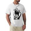 Hcotproe Mens T-Shirt Marilyn Manson T-Shirt Summer Casual Short Crew Short Sleeves Top(1)