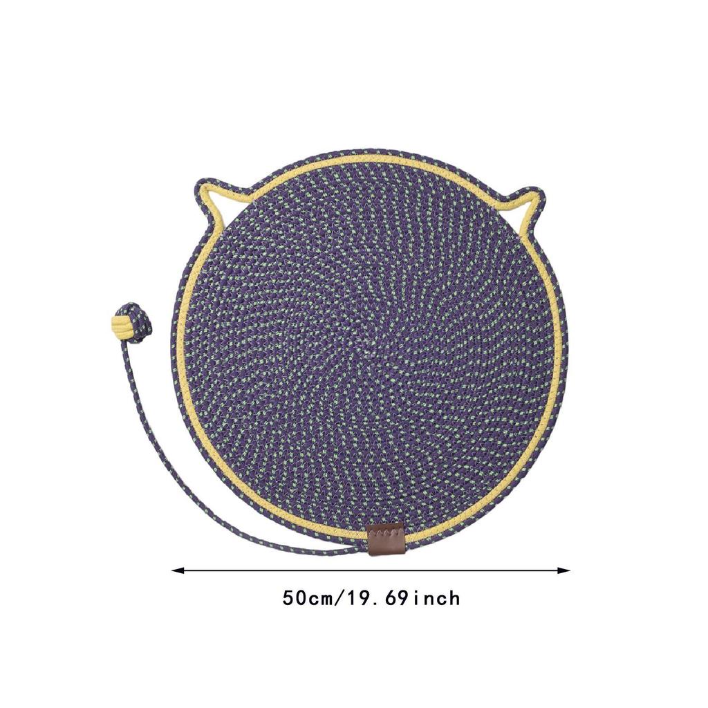 Cat Scratching Pad Scratch Pad with Toy Cat Scratcher Mat Interactive Cat Toy