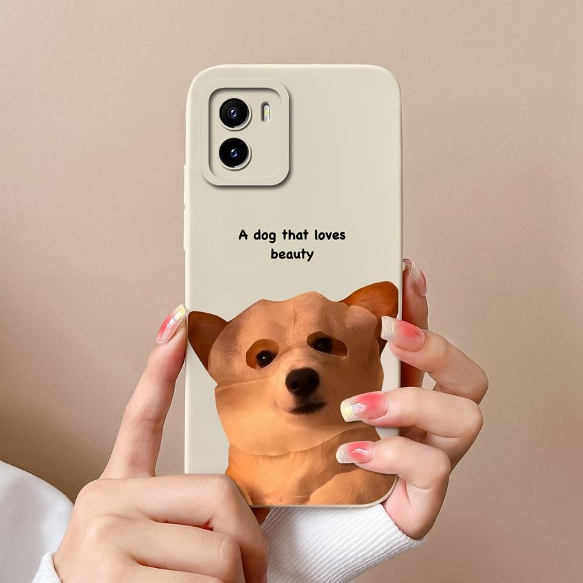 Pro Vivo Y01 Y02 Y02t Y03t Y16 Y17 Y18 Pouzdro na telefon Krásný Malý Květinový Vzor Silikonový Měkký Kryt Ochranná Fólie na Displej Kryt proti Pádu Pro Kryty Vivo