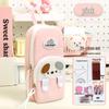 Cute Cartoon Handbag Pencil Case for Students - Stylish, High-Capacity Stationery Box