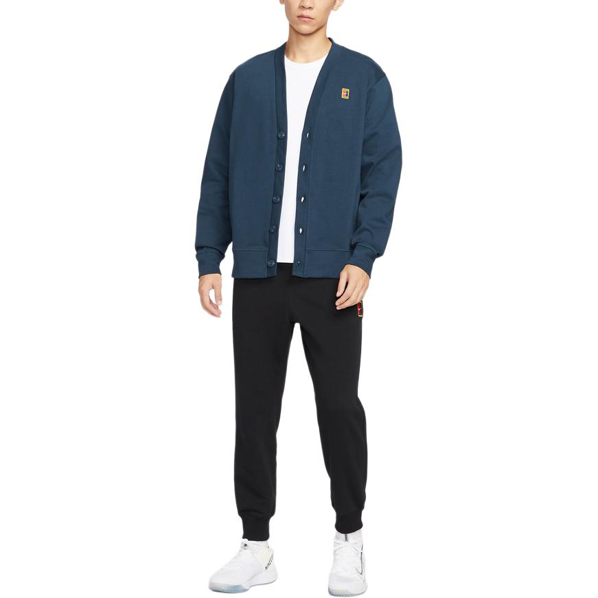 

NikeCourt Fairway Men s Tennis Cardigan Deep Marine Blue IM9362-478 M