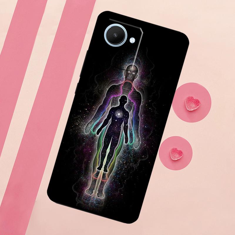 Spiritual Trippy Psychedelic For Realme C67 C75 C63 C61 C71 C55 C51 C65 C53 10 11 12 13 14 15 Pro Plus GT6 GT7 Pro Case