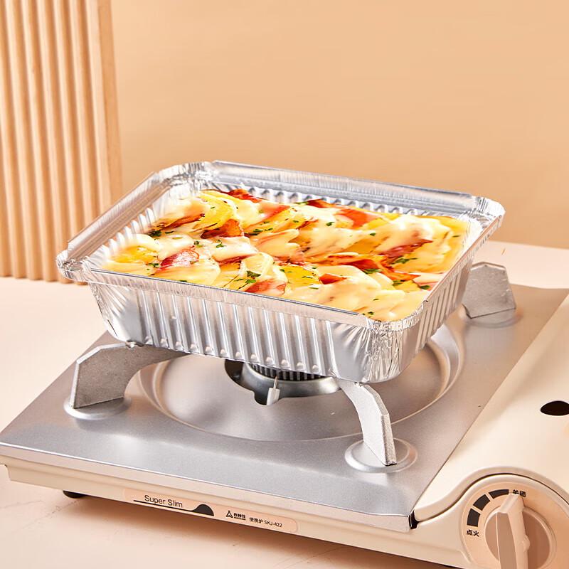 Thickened Aluminum Foil Baking and Roasting Containers
