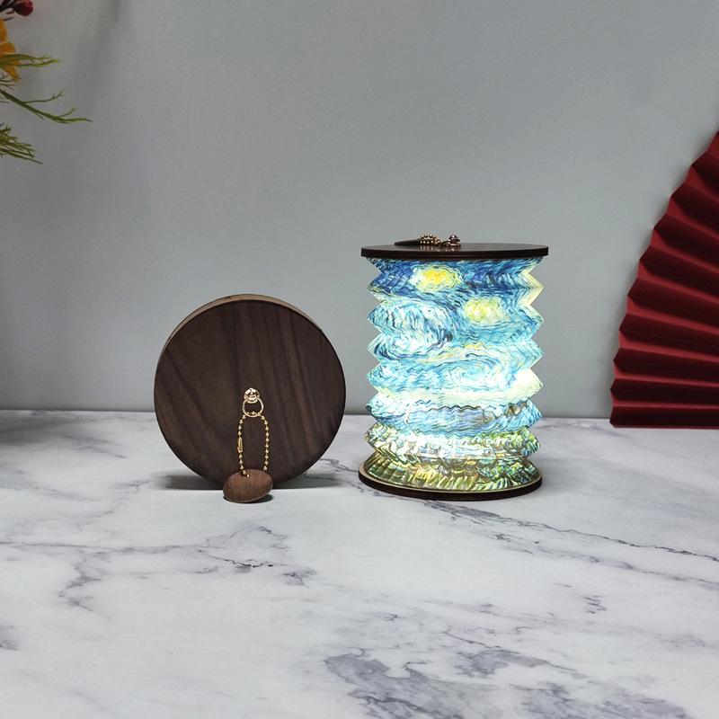 High-End Portable Foldable Book Light Lantern: The Perfect Creative Atmosphere Gift