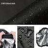 Folding Protective Cover Cooking Fuels Container Cover for Portable Gas Cylinders Water Resistant Oxford Cloth Texture