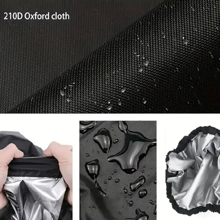 Folding Protective Cover Cooking Fuels Container Cover for Portable Gas Cylinders Water Resistant Oxford Cloth Texture