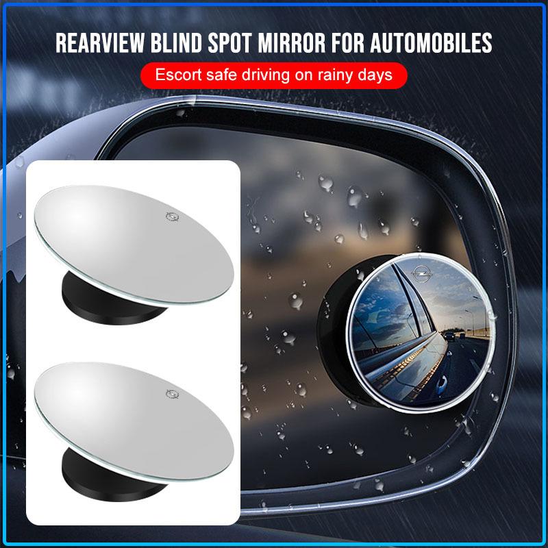 360 Degree Car Blind Spot Adjustable Rear View Mirror Wide Angle sticker For Opel crosa d astra h insignia astra j zafira b mokkaastra vivaro astra g