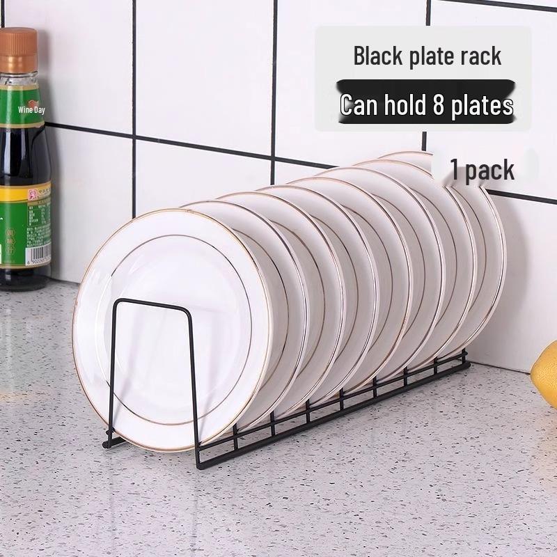 Stainless Steel Bowl & Plate Storage Rack - New Style Dish Organizer
