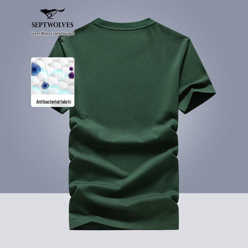 Septwolves Men s Antibacterial Short-Sleeve T-Shirt 170/88A