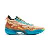 Li Ning Liren 5 Slip Resistant Coverage Lightweight Rebound Performance Basketball Shoes Men's Orange Blue ABAU095-6