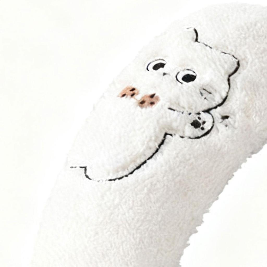 Toilet Seat Cover Pads 1-Pair Adhesive Washable Soft Plush Bathroom Toilet Seat Warmer Pads For Winter Cold Weather Home RV